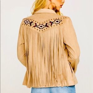 NEW Fringe Country Western Ladies Jacket